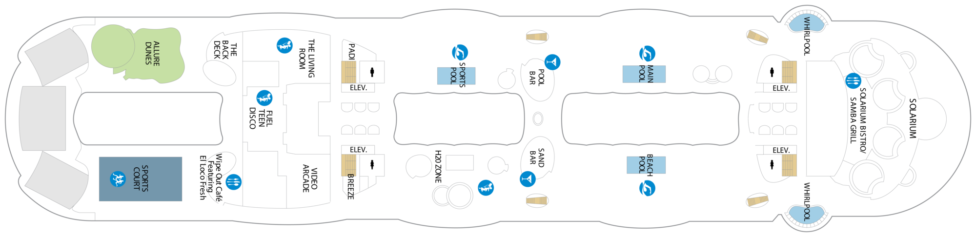 Deck 15 plan